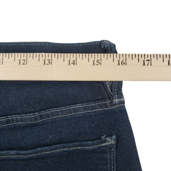 Banana Republic Jeans Men 31x34 Slim Fit Traveler Stretch Dark Blue Denim NWOT - Picture 7 of 10